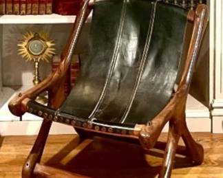 Don Shoemaker  rosewood and leather chair circa 1960