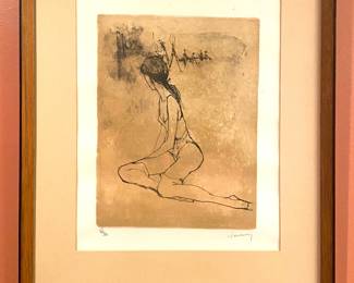 Jean Jansem lithograph 