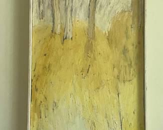 William Bevilaqua oil on canvas 1962