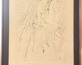 Salvador Dali  “Lady Godiva”