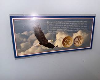 Veterans of Foreign Wars Never Forget Eagle Coin $5.00