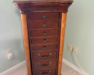 Powell Floorstanding Jewelry Armoire