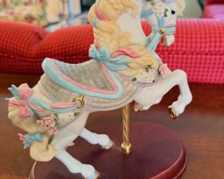 1987 Lenox Carousel Horse ("Ribbons and Bows"),