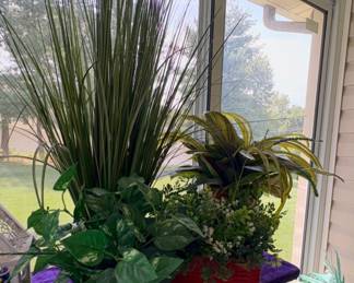 Variety of Artificial Plants