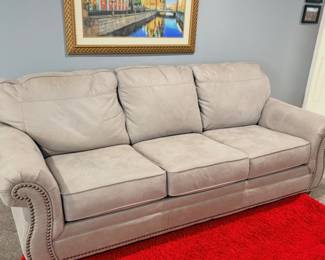 Ashley Olsberg Sofa in steel grey,