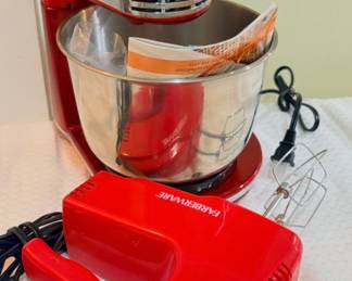 Dash Everyday Stand Mixer and Faberware Hand Mixer