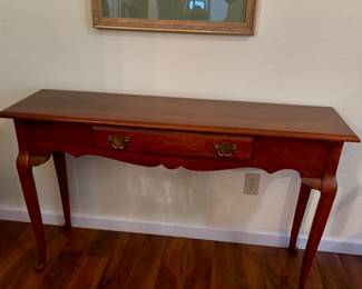 Queen Anne Style Sofa Table