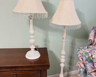 Ivy Duval Country Cottage Floor and table Lamp,
