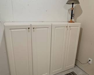 2 Cabinets with shelf’s