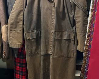 Australian Outback wax duster coat