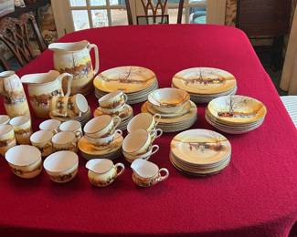 70+pieces Royal Doulton Coaching Days china