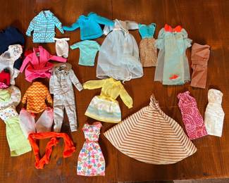 Vintage Barbie clothes 