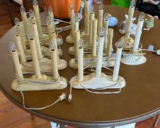 Vintage Christmas Candelabras