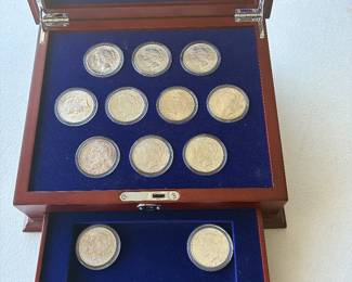 US Morgan Peace Dollars