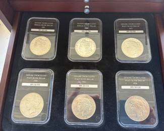 US Morgan and Peace Silver Dollars