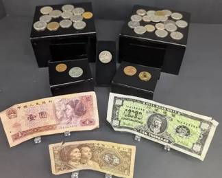 Vintage Asian Coin Collection