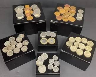 Vintage British Coin Collection