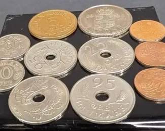 Vintage Danish Coins