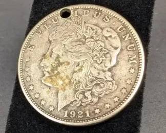 1921 Morgan Silver Dollar
