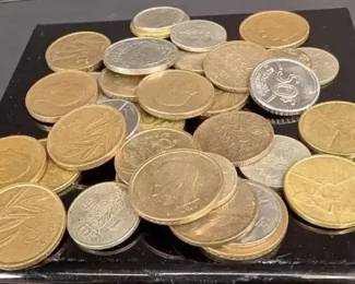 Vintage Belgian Coin Collection