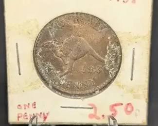1938 Australian Penny