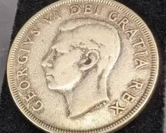 1951 Canadian Silver Dollar