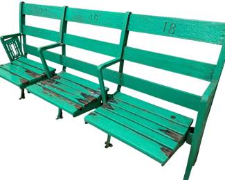 Stadium Seats From Old Comiskey Park (Lot of 3)