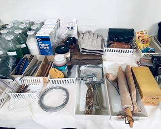 Pottery making supplies