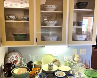 Vintage dishes