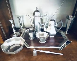 Gorham Octette pewter
