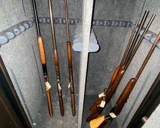 Shotguns, .22 Rifles, Blackpowder .50 Caliber rifle