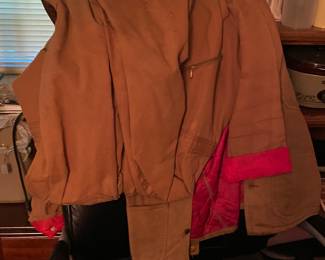 Carhartt Jackets and Overalls