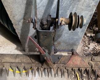 vintage belt-driven sickle bar mower attachment For tractor