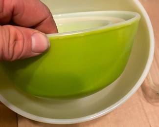 Fire King Mixing Bowl set