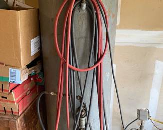 antique air compressor tank