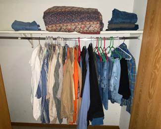 Clothing for large men