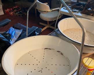 Detecto Enamel Produce Scale Baskets