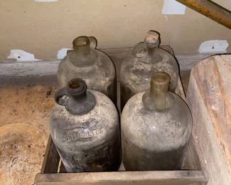 Antique bottles
