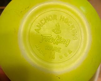 Fire King Mixing Bowl set