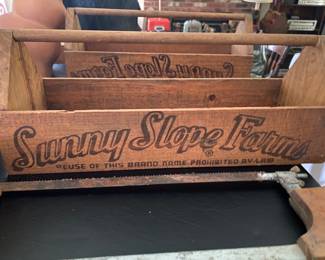 Sunny Slope Farm Crate