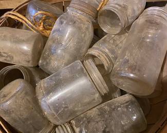 glass jars