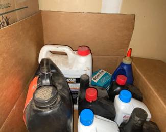chemicals and fluids