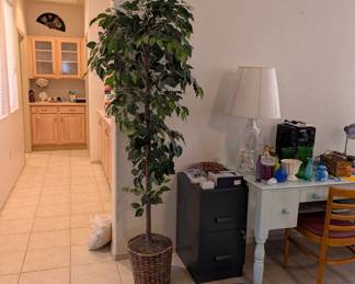2 Tall Artificial Trees