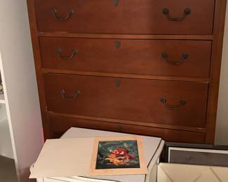 Wooden full dresser.