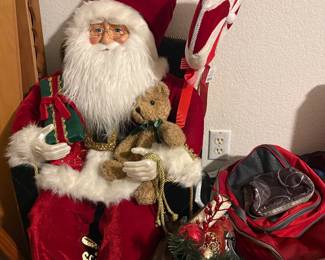 Large Santa decor