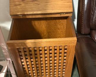 Wooden hamper, or blanket storage