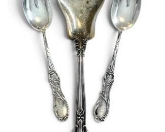 Antique Sterling Silver Spoons 54g Total