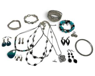 SilverToned Necklaces, Bracelets, Earrings, More