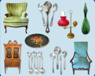 Sterling Silver & Vintage Decor | PICKUP: Wednesday, August 12th in Vandalia, OH