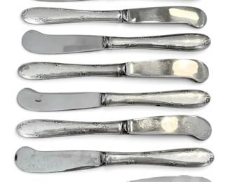Towle Madeira Sterling Silver Handled Butter Knives 269g Total
